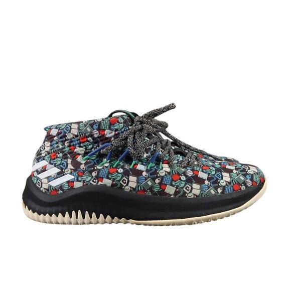 Adidas Shoes Mens 7.5 Sneakers Basketball Dame 4 Camp Athletic Active Mid Print main image 13